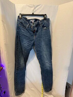 Lucky Brand Blue Skinny Jeans Size 14/32R